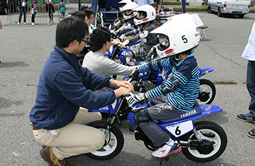 【写真】コドモバイク教室